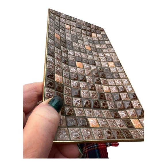 Vintage mosaic tray by Sryson - Picture 6 of 8